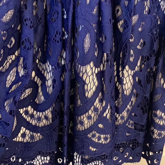 Gianni Bini Lace overlay fit & flare dress - Picture 2 of 6